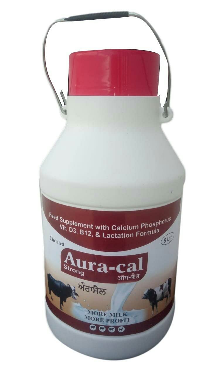 Pharma Aura-Cal Veterinary High Performance Chelated Calcium For Cattle, Cow & Buffalo 5 Liter, (B09PZXP6RP) Amazon Price History, Amazon Price Tracker