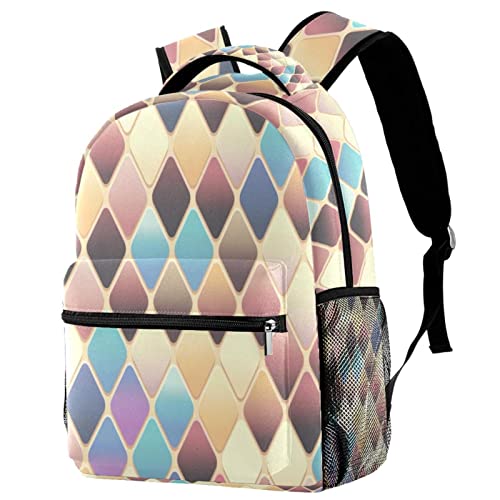 Sac à dos licorne pour voyage et école avec porte-bouteille