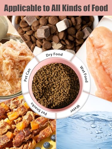 WoofinPets Keramik-Hundenapf, 15,2 cm, kleiner Futternapf, robust, rutschfest, für mittelgroße Hunde, lebensmittelechtes Porzellan, mikrowellen- und spülmaschinenfest, Rosa