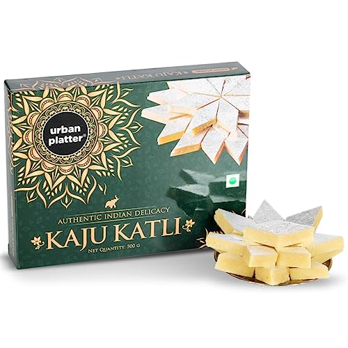 Urban Platter Kaju Katli, 500 g (Traditional Indian Mithai | Cash...