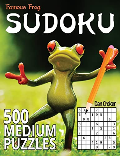 Famous Frog Sudoku 500 Medium Puzzles: A Sharper Pencil Series Book