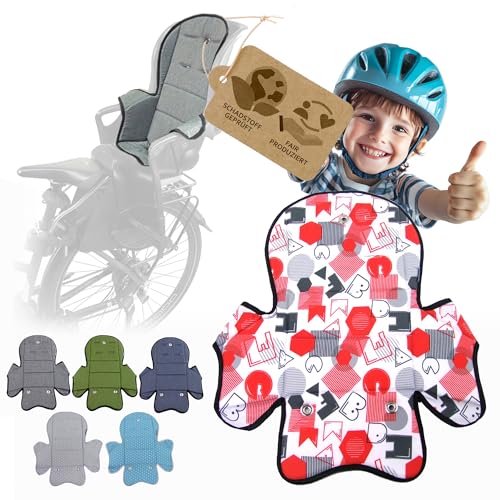 BAMBINIWELT Ersatzbezug Sitzkissen Bezug Auflage für Fahrradsitz...