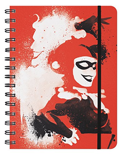 Joker / Harley Quinn 2018 Weekly Note Planner Spiral Bound