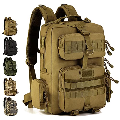 YFNT 30L Táctical Backpack Mochila de Asalto Mochila de Marcha Molle Militar Gran Impermeable para Las Actividades Aire Libre Senderismo Caza Viajar Cover