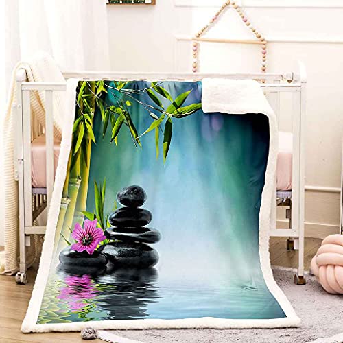 Couverture microfibre douce et confortable 150x200 plaid lit - 3