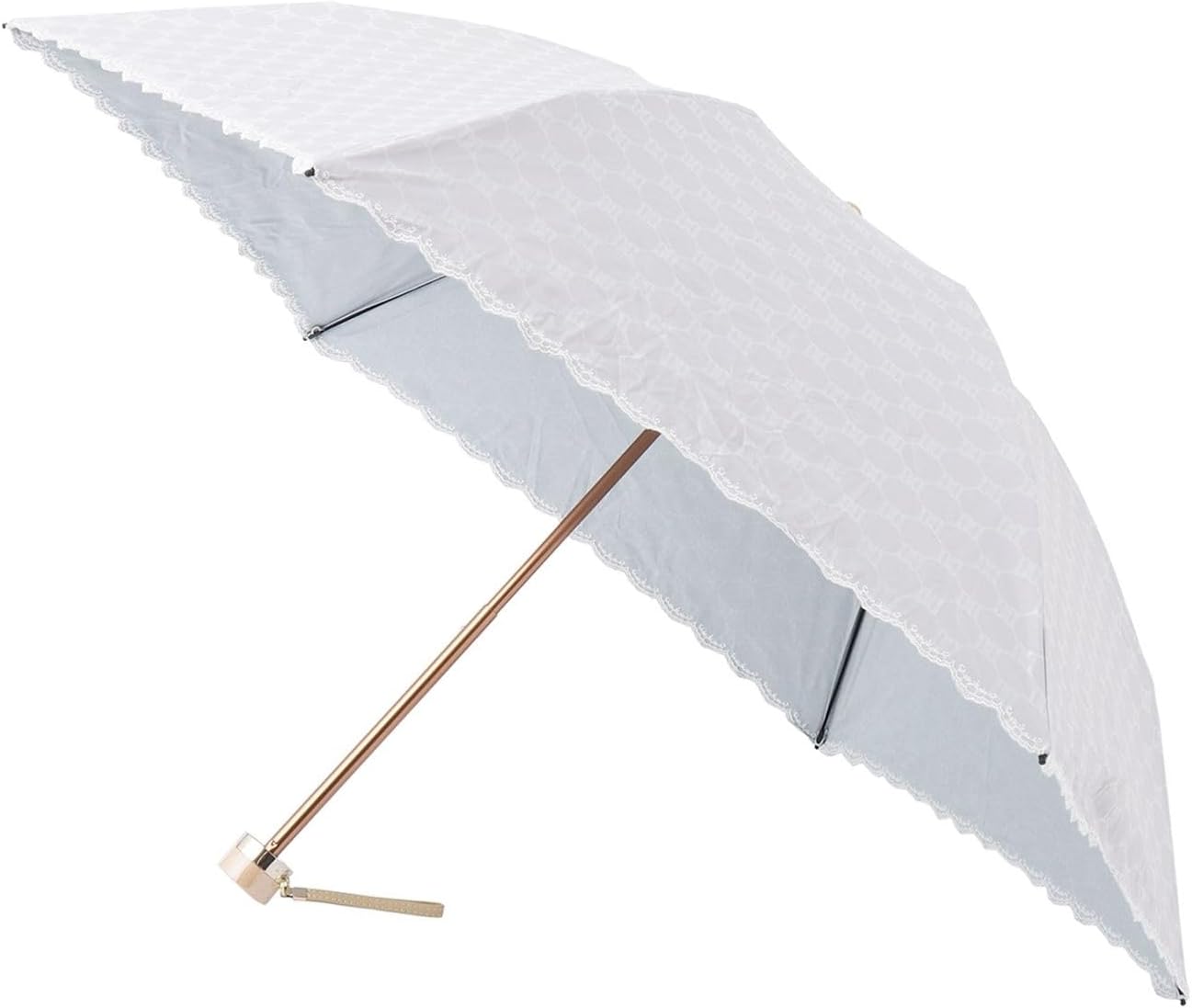 Guy de jean 折り畳み傘 雨/日傘兼用：うさぎ（ベージュ） Amazon