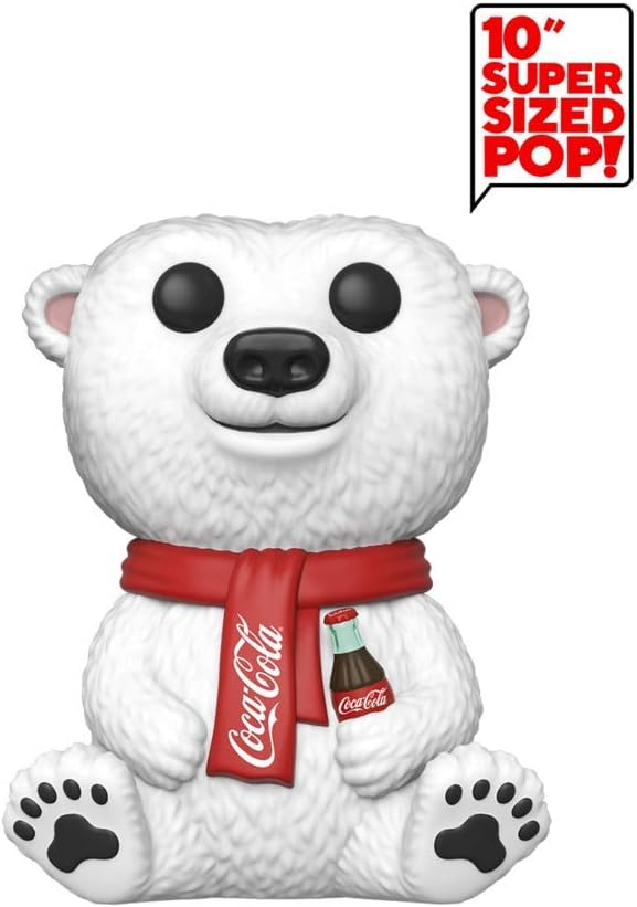 Funko Coca Cola Polar Bear Super Sized 10" POP Vinyl Figurine Limited Edition #59