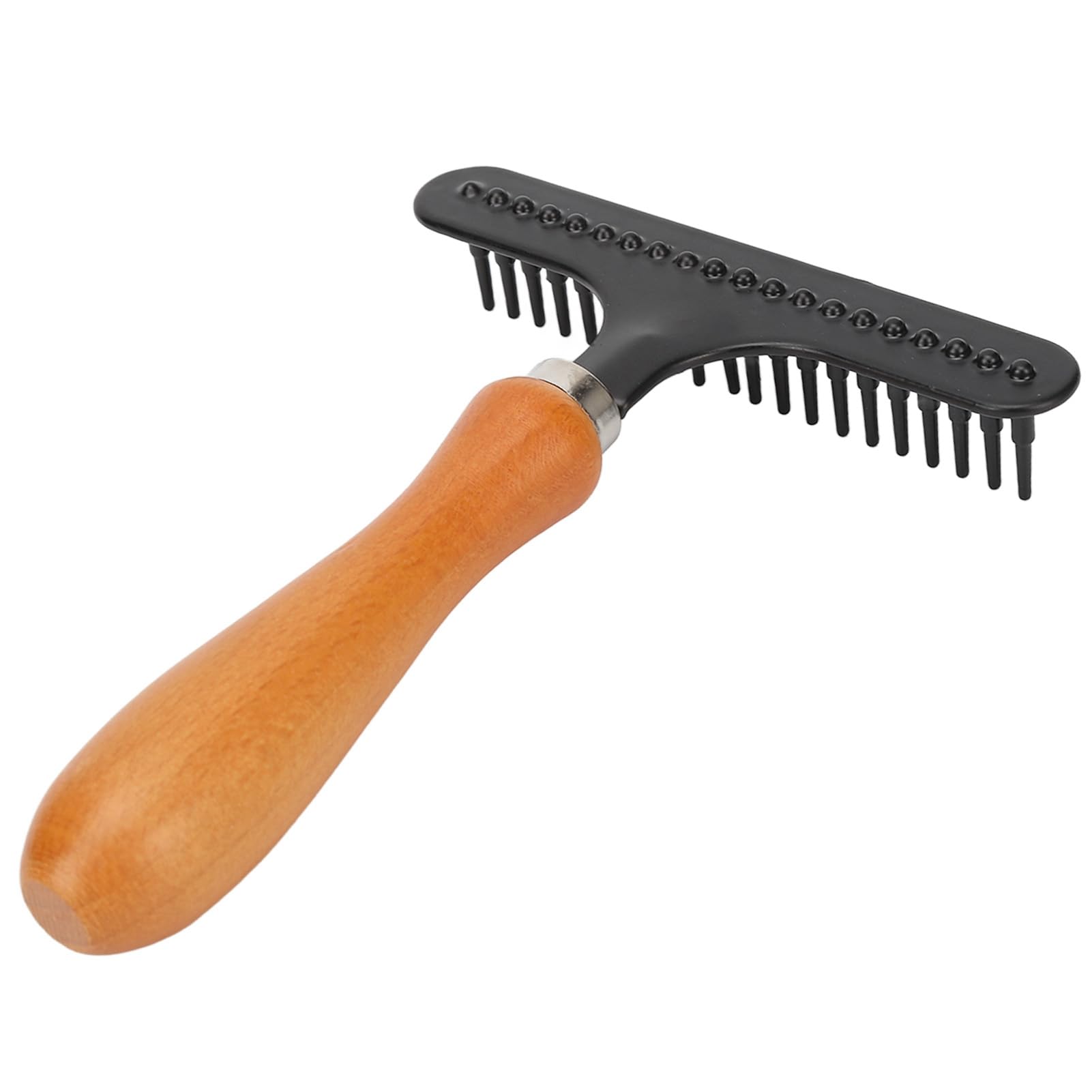 Râteau à tapis, peigne de tapis Entretien de rateau en acier inoxydable tondeuse à cheveux tapis tapis pour salon de beauté