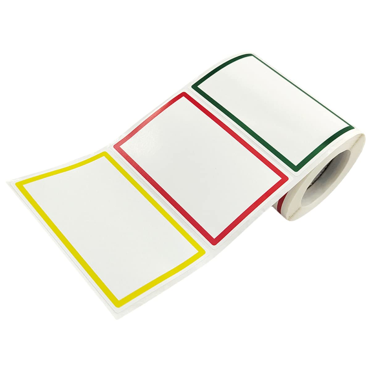 Operitacx 10rouleaux Roll De Stickers Adhésifs Pour Noms Étiquettes Autocollantes Blank Décoratives Pour Et Activités Manuelles