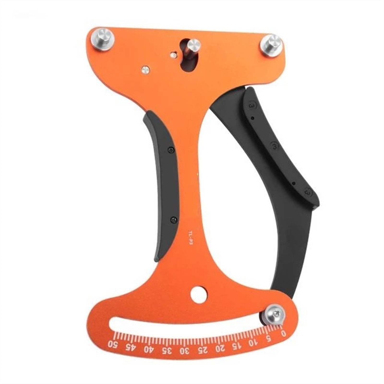 Attrezzi Bici Misuratore di Tensione dei Raggi in Lega di Alluminio per Set di Ruote per Biciclette per Cerchi da Mountain Bike Misura la Tensione dei Raggi nel Ciclismo Accessori(Orange)