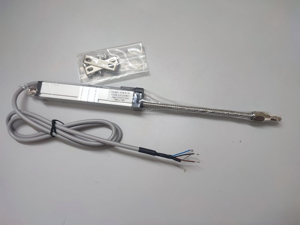 Linear Displacement Transducer (Linear Scale) WELLTEK-LVDT-KTR-75mm ...