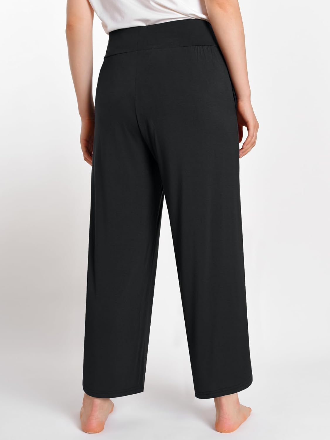 Latuza Women's Petite Length Lounge Pants Comfy Casual Pants Loose Fit - Image 3