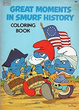 Paperback Great moments in Smurf history: Coloring book