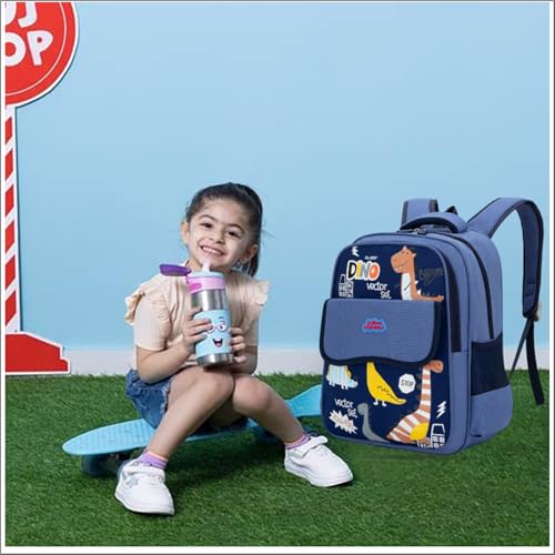 Image of Tinytot 22 Litre 17-Inch Waterproof Large School Bag for Boys & Girls, Kids School Bag, School Backpack for Girls and Boys, for Kids, Ideal for Children