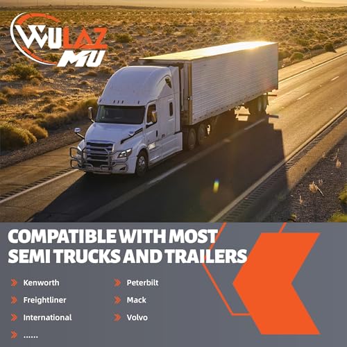 Image of 24x36 Inch Rubber Mud Flaps for Semi Trucks, 2 Pcs Universal Heavy Duty Truck and Trailer Mudflap Set, Black