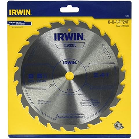 IRWIN Tools Classic Series Carbide Table / Miter Circular Saw Blade Cover