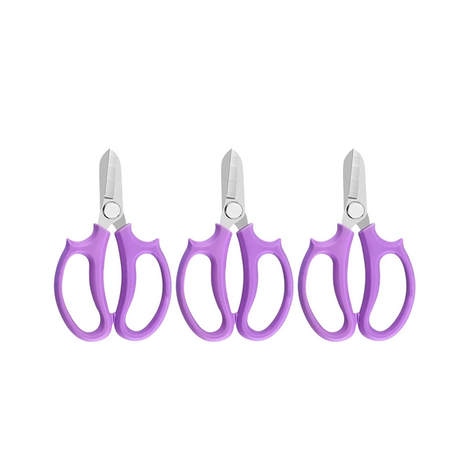 Bonsai and Floral Pruning Shears – Garden Scissors with Comfortable Grip for Precise Plant Trimming(Purple3)