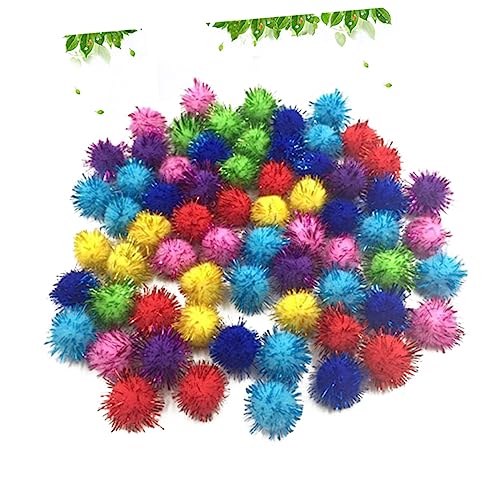 Gadpiparty 200stücke Verschiedene Funkelnde Glitzer-Pompons Bälle...