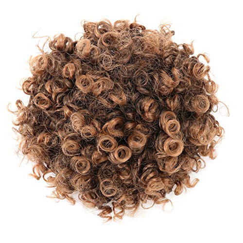 Imierfa Premium Afro Puff Drawstring Ponytail, Short Afro Kinky Curly Ponytail Extension for Women with Drawstring and 2 Clips In Color 2/30#