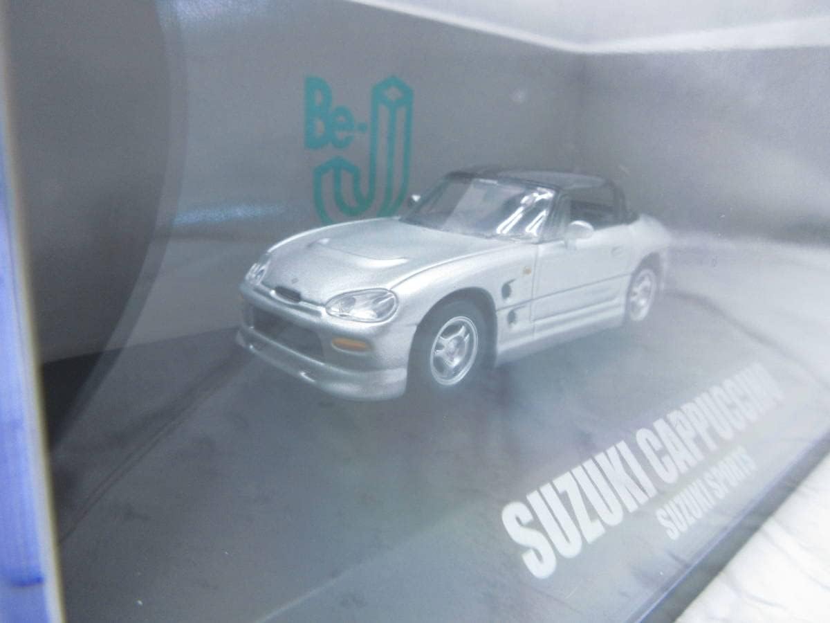 1/43 ホットワークス　スズキ スポーツ　カプチーノ　ミニカー　シルバー ミニカー 1/43 ホットワークス スズキ カプチーノ スズキスポーツ