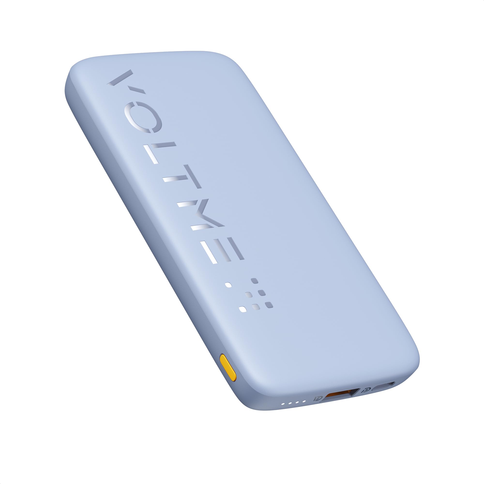 VOLTME Portable Charger, Slim 10000mAh 5V/3A Power Bank, USB C in&Out High-Speed Charging Battery Pack, Travel Essentials Dual Output Compatible with iPhone 16 15 14 13 12 Samsung Google iPad etc