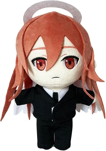 Miniatura 1 de JCvCX Angel Devil - Figura de peluche de anime, disfraz de Makima para cosplay, almohada de felpa suave (Devil)