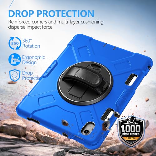 Image of Miesherk STOCK iPad (A16) 11th /10th Generation Case, Blue