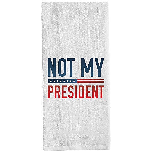 Image of Tablecloth Not My President Hand Bathroom Towels Dish Towels Washcloths Dish Cloth OCD Decoratives 14x 30 Inch(35x75cm) Color:Not My President