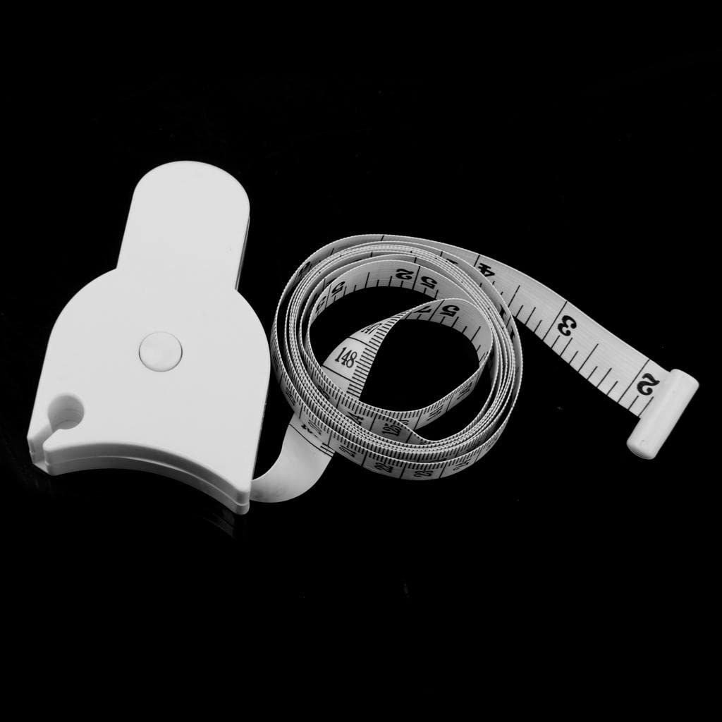LOOM TREE® 6xFootful Body Tape Measure for Measuring Waist Diet Weight Loss Fitness Health | Fitness Running & Yoga | Fitness Technology | Body Mass Monitors & Scales-picture-23