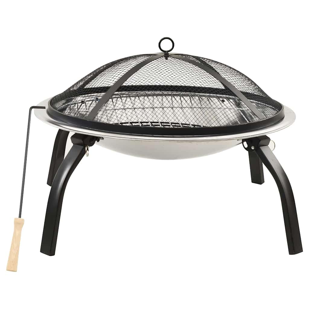 Grill 2 w 1, 56 cm, stal nierdzewna
