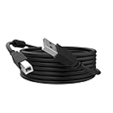 Toxaoii USB Printer Cable to Computer for Canon PIXMA TR4720 TR8620a TR7820 TR7020a TS7720 TS6420a TS3720 TS702a TR7020a TS9520a MG3620 Printer, for HP DeskJet 2855e 2755e 4255e 8015e 8139e (9.8 FT)