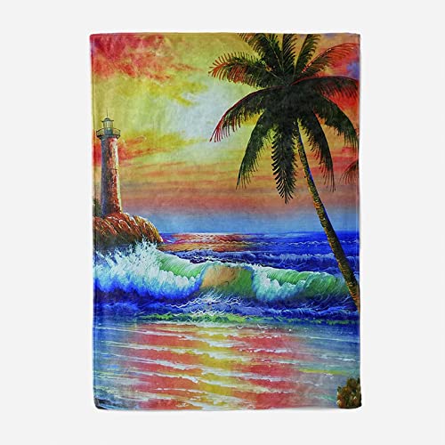 Couverture plaid flannel multicolore 180x200cm au toucher velours doux - 6