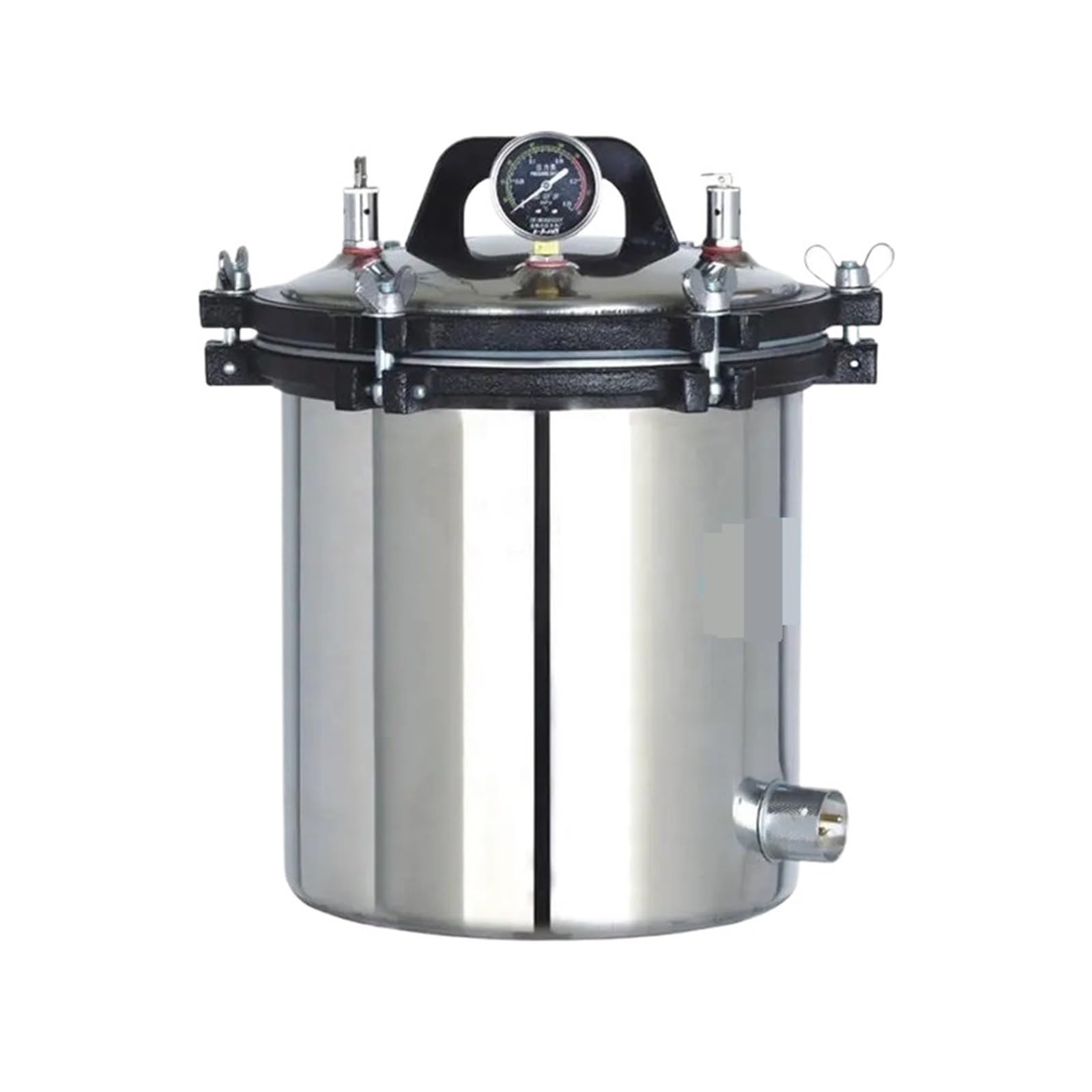 24-Liter-Hochdruck-Dampfsterilisator, Tragbarer Autoklav, Elektrischer Heizautoklav, Laborgerät Effizient Schnell