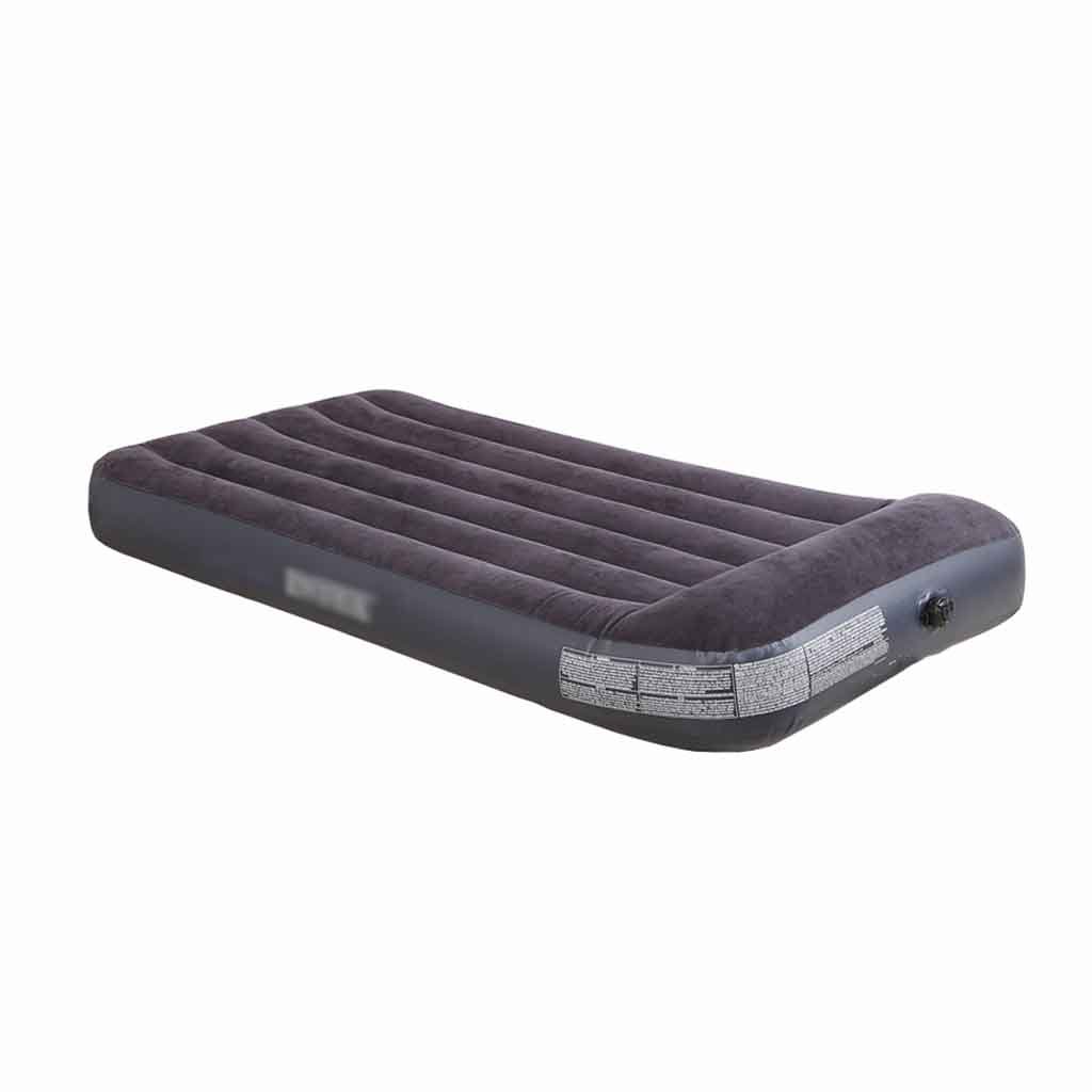 JKHGK Air Bed, Inflatable Bed, Home Foldable Outdoor Portable Bed, Gray 152 * 203 * 23cm
