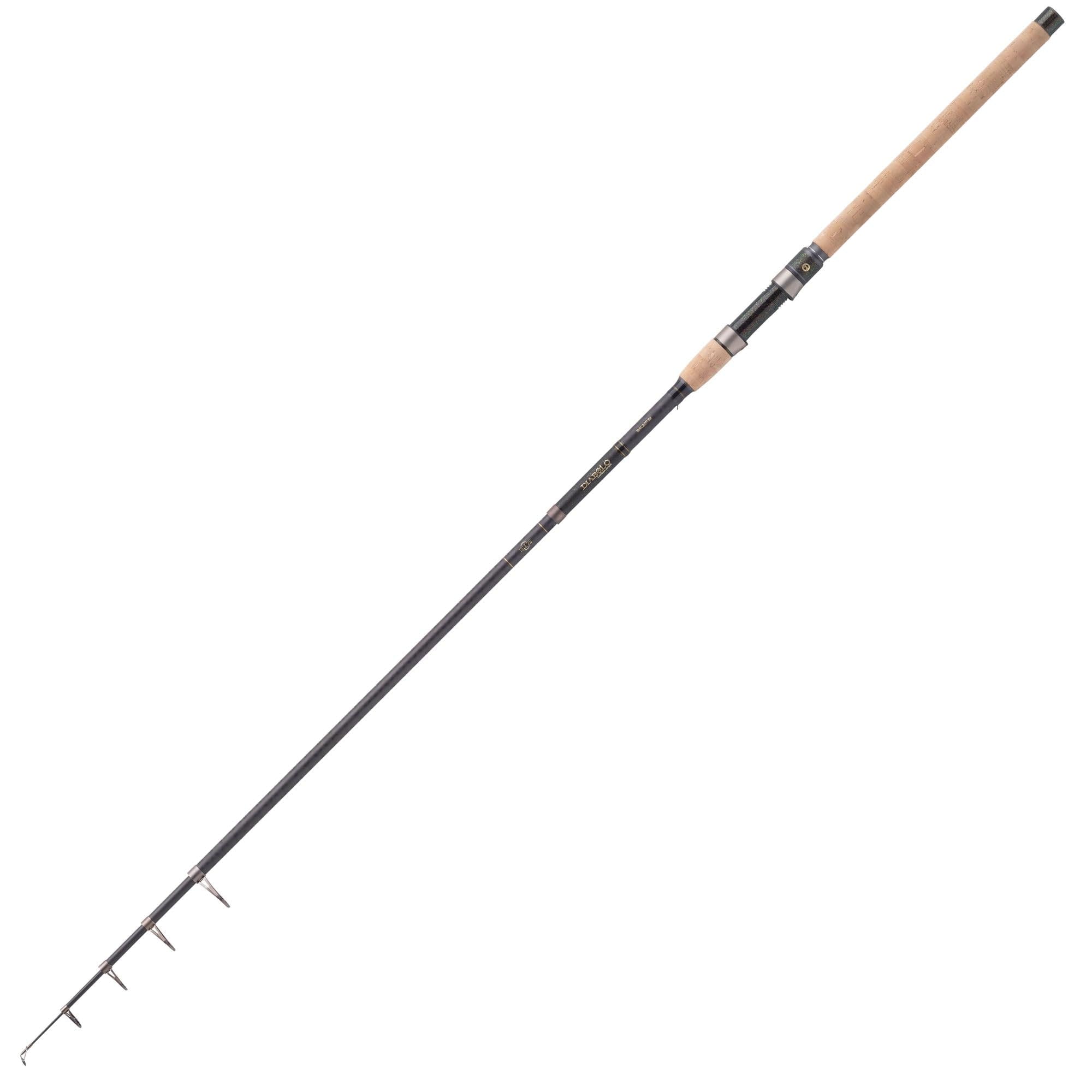 Balzer Angelrute Diabolo Golden Circle Tele 75 - Profi Teleskoprute Karpfen, Hecht, Zander, 20-75g