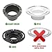 Toilet Flange Repair Kit - Works on 3