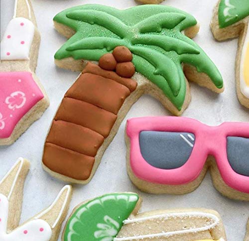 Palm Tree Cookie Cutter, 4.25" Made In Usa By Ann Clark #TOP1