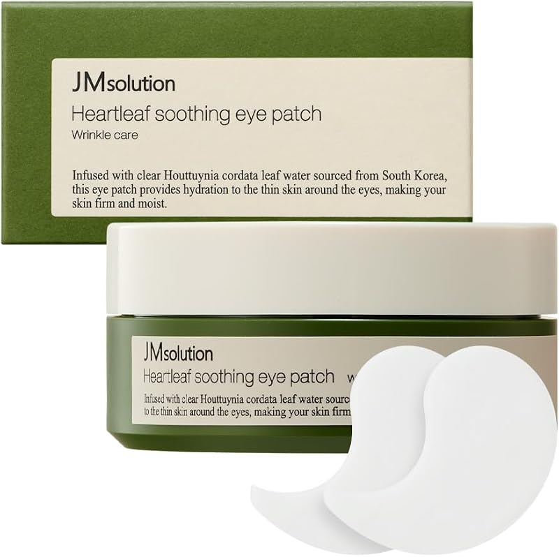 JMsolution Heartleaf 88 Adesivos de Hidrogel para a Região dos Olhos – 60 unidades