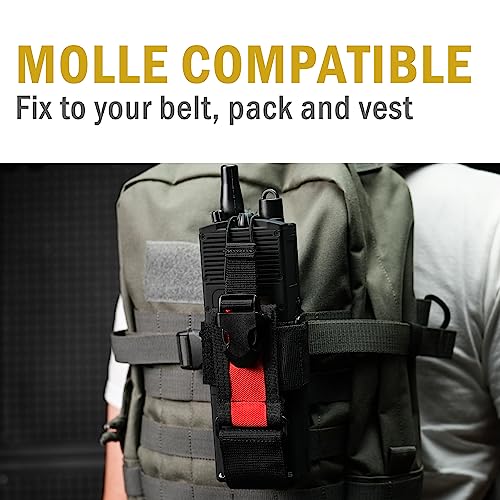 VIPERADE Walkie Talkie Bag, MOLLE Radio Holder - Image 3