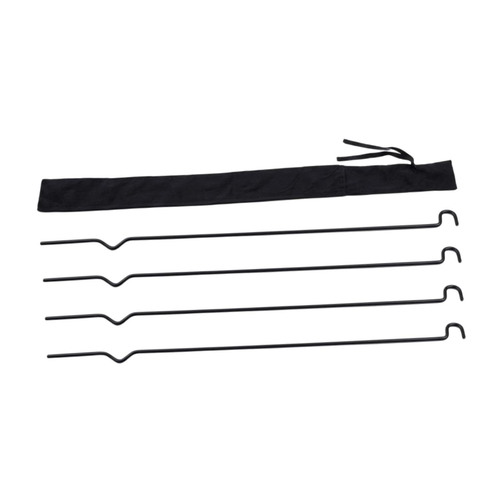 4 para toldo Porche, reemplazan Parte Las Varillas metálicas para toldo Techo Tienda campaña, Juego Varillas Soporte para, Longitud 100 Cm