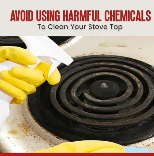 Heavy-Duty Aluminum Electric Stove Burner Covers (50 Pack) - Disposable Round Foil Liners (6 & 8 Inch), Non-Stick Drip Pan Protectors, Stove Top Covers, Great Kitchen Accessory for Easy Cleanup