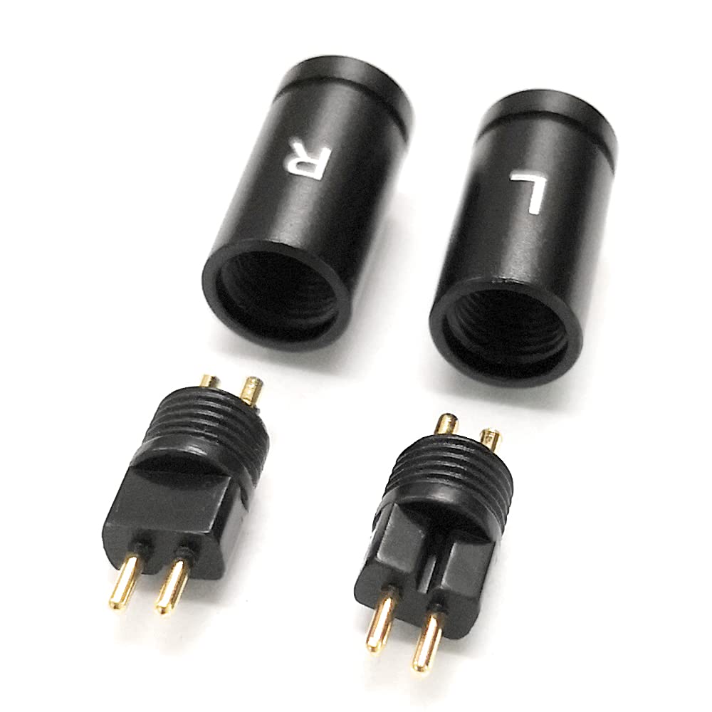 Amazon.co.jp: 0.78mm 2pin コネクタ ブラック ケーブル イヤホン 自作