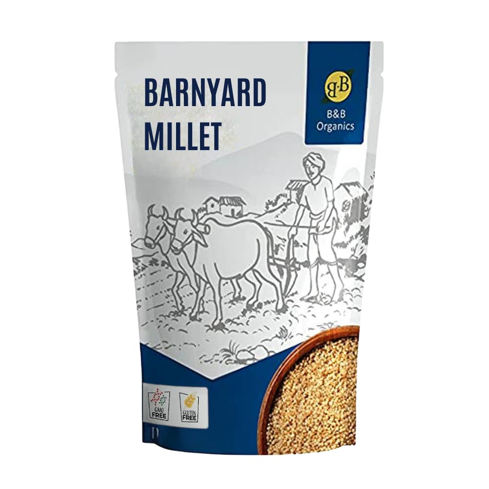 B&B Organics Barnyard Millet (1 kg) / Kuthiraivali Arisi/Traditional Millet/Sirudhanyam (B01N8RHV8Q) Amazon Price History, Amazon Price Tracker