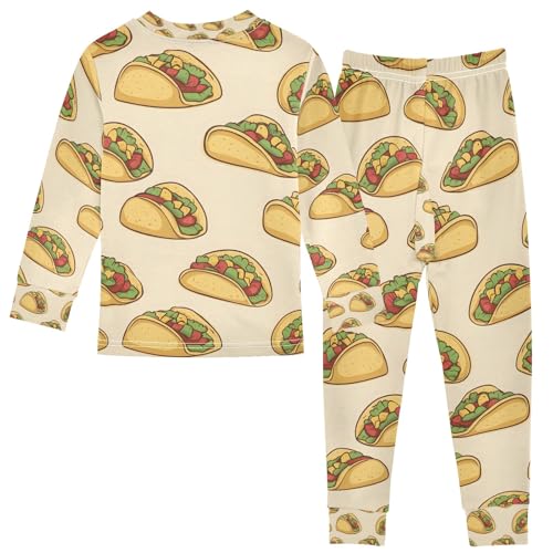 senya Vegetable Tartare Pajamas Set Long Sleeve Soft Cotton Sleepwear 2 Piece2