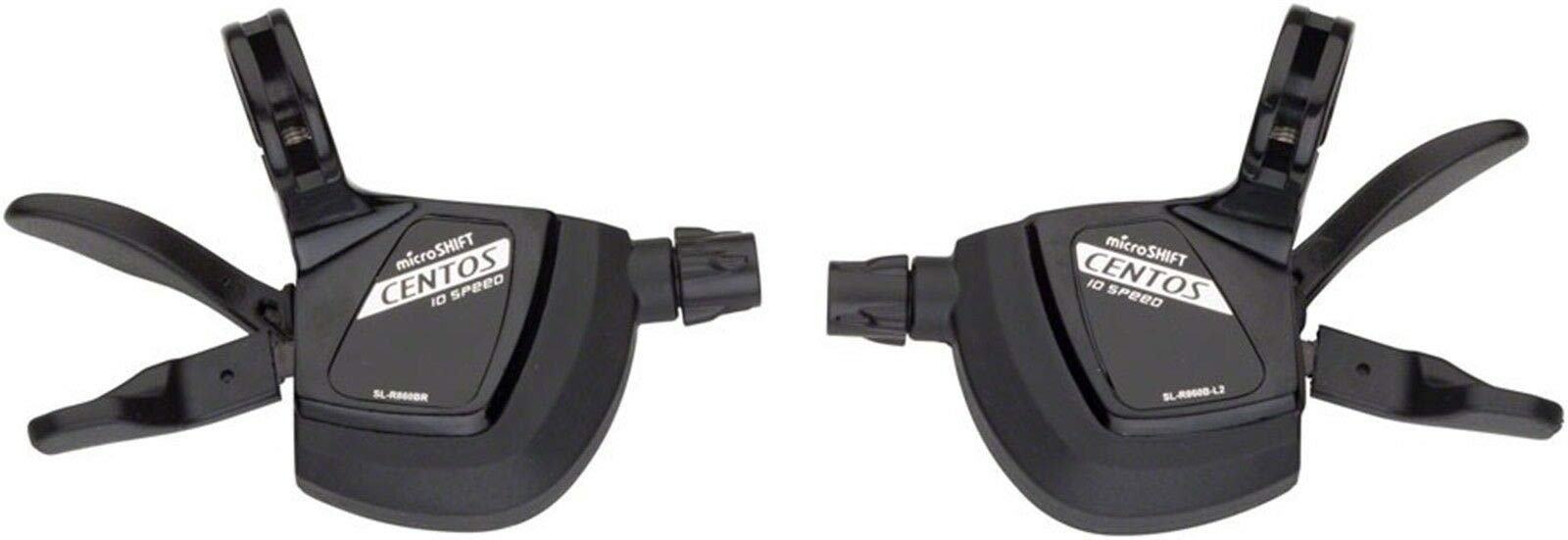 microSHIFT Centos 2 x 10-Speed Road Flat Bar Shifters Shimano 4700