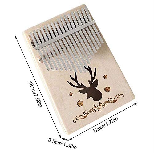 Pouce Piano Thumb Piano Kalimba Piano 17 Keys Kalimba Thumb Piano avec Tuning Hammer Storage Bag pour les enfants… - Les Beatles, Paul McCartney, John Lennon, RIngo Starr, George Harrison Pouce Piano Thumb Piano Kalimba Piano 17 Keys Kalimba Thumb Piano avec Tuning Hammer Storage Bag pour les enfants… – Image 3