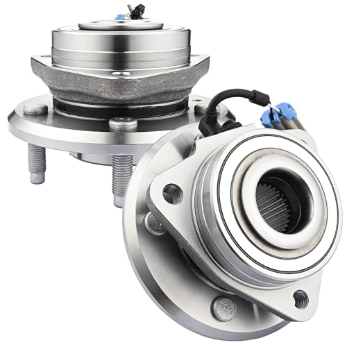 JLEO 513276 Pair (2) Front Wheel Hub Bearing Assembly Fits for Chevrolet Captiva Sport 2012-2015,2007-2009 Equinox,for Pontiac Torrent 2007-2009,for Saturn Vue 2008-2010,for Suzuki XL-7 2007-2009