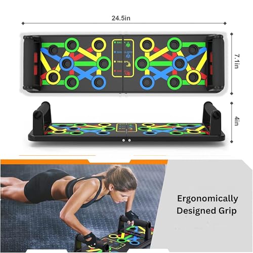 Image of WELLESA 15-in-1 Push Up Board for Men & Women