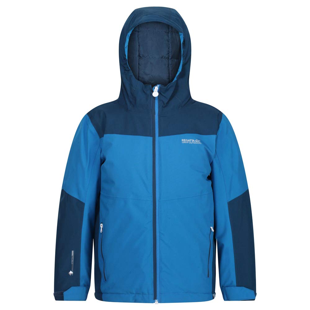 Regatta Junior Highton Padded Jacket Giacca con Cappuccio Impermeabili insulate Unisex-Bambini e Ragazzi