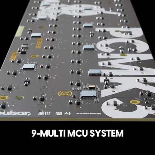 Image of Pulsar Gaming Gears PCMK3 HE 80% (87 Keys) TKL Gaming Keyboard, Hall Effect Magnetic Switch, 8K Polling, Hot-Swappable, RGB, PBT Keycaps (Black)